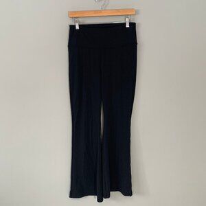 Ododos black flare legging workout yoga‎ pilates running flare yoga pants